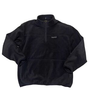 Men’s Nautica Vintage Black Fleece Pullover Sweater Size XXL!